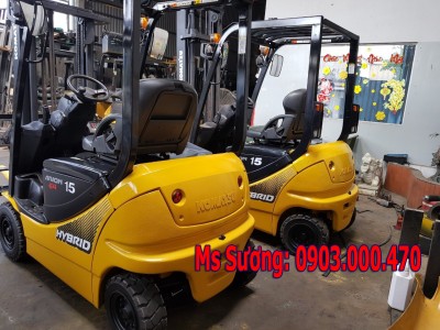 XE NÂNG ĐIỆN KOMATSU- QUA SỬ DỤNG